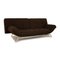 Smala Fabric Three-Seater Sofa in Dark Brown from Ligne Roset 7