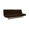 Smala Fabric Three-Seater Sofa in Dark Brown from Ligne Roset, Image 4