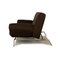 Smala Fabric Three-Seater Sofa in Dark Brown from Ligne Roset 10