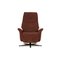 7058 Fabric Armchair in Red from Himolla 8