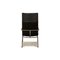 Ds 270 Leather Armchair with Stool in Black from de Sede, Image 10