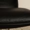 Ds 270 Leather Armchair with Stool in Black from de Sede 5