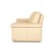 Mr 2830 Leather Three-Seater Cream Sofa from Musterring 10