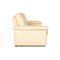 Mr 2830 Leather Three-Seater Cream Sofa from Musterring 8