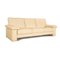 Mr 2830 Leather Three-Seater Cream Sofa from Musterring 7