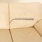 Mr 2830 Leather Three-Seater Cream Sofa from Musterring 4