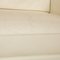 Avenue 2-Sitzer Ledersofa in Creme von Who's Perfect 4