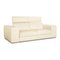 Avenue Leather Two Seater Cream Sofa from Who's Perfect 3