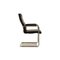 Chaises Vintage en Cuir Noir de Thonet, Set de 6 8