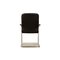 Chaises Vintage en Cuir Noir de Thonet, Set de 6 9