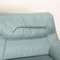 Malu Leather Three-Seater Ice Light Blue Sofa from Mondo 4