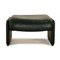 Ds 320 Leather Sofa and Stool in Green from de Sede, Set of 2 7