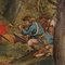 Artista mitteleuropeo, Caccia al cinghiale, XVIII secolo, Olio su tela, In cornice, Immagine 4