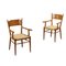 Petites Chaises en Corde, Italie, 1950s, Set de 2 1