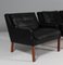 Lounge Chair in Leather by Rud Thygensen, 1960s, Image 4