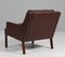 Vintage Lounge Chair in Leather by Rud Thygensen, 1960s 5