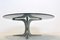 Smoked Glass and Aluminum Round Coffee Table by Geoffrey Harcourt for Artifort, Image 7