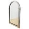 Arch Layered Mirror with Brass Accents by Deknudt Belgium 1