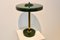 Vintage French Green and Brass Table Lamp, 1970s, Image 8