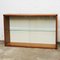 Mid-Century Floating Display Cabinet in Teak and Glass, 1960s 5