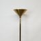 Lámpara de pie vertical de latón de Franklite, años 80, Imagen 6