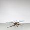 Brass Coffee Table by Michel Mangematin & Roger Bruny, 1960s 2