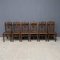 Antique Wooden Luterma Chairs, Set of 6, Image 3