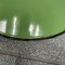 Hängelampe aus grüner Emaille mit Messinghalterung 13