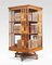Walnut Revolving Bookcase by Maple and Co, 1890s 4