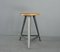 Industrial Factory Stool by Rowac, 1930s, Image 8