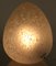 Mid-Century Glass Egg Table Lamp, Image 4