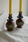 Candlesticks from Prattware, Set of 2 4