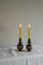 Candlesticks from Prattware, Set of 2 7