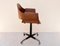 Chaise de Bureau Genziana attribuée à Industria Legni Curvati Lissone, 1958 3
