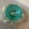 Barovier Green and Gold Bullicante Murano Glass Ashtray and Pestle, 1960s 11