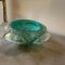 Barovier Green and Gold Bullicante Murano Glass Ashtray and Pestle, 1960s 4