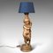 Vintage English Ornamental Putto Lamp, 1970s 2