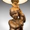 Vintage English Ornamental Putto Lamp, 1970s, Image 7