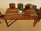 Mesa de comedor vintage de madera, Imagen 2