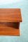 Mid-Century Minimalist Floating U Shelf in Teak from Wilhelm Renz, 1960s 8