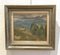 Edoardo de Grada, Paysage des Alpes Suisse, 1923, Oil on Canvas Mounted on Cardboard, Framed 2