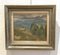 Edoardo de Grada, Paysage des Alpes Suisse, 1923, Olio su tela montato su cartone, con cornice, Immagine 2
