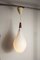 Lámpara colgante Drop de opalino de Holmegaard, años 60, Imagen 5