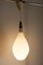 Lámpara colgante Drop de opalino de Holmegaard, años 60, Imagen 6