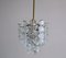 Brass and Faceted Glass Chandelier from Kinkeldey, 1960s 8