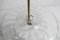 Lámpara de araña doble de vidrio soplado opalino de latón y cobre, años 30, Imagen 29