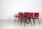 Model Luisa Armrest Chairs by Franco Albini for Poggi, Pavia Italy, 1955, Set of 6, Image 2