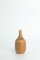 Vasi Mid-Century moderni da collezione in gres marrone miele di Gunnar Borg per Höganäs Ceramics, Scandinavia, anni '60, set di 4, Immagine 2