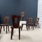 Brutalist Elm Dining Chairs, 1950s, Set of 6 2