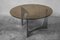 Vintage Round Glass Coffee Table by Knut Hesterberg, 1970s 3